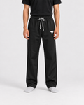 Hustle Fit Black Loose Fit Trousers