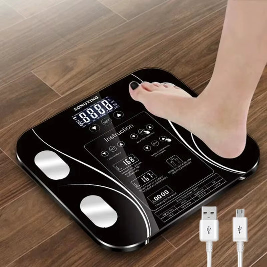 Pink/Black/White Body Weight Table Weight Scale Smart Human Volume Professional Weight, Simple, Healthy Weight