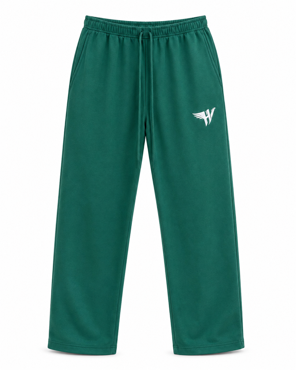 Hustle Fit Green Relaxed Trousers