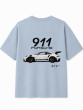 Hustle Fit Sports Car Graphic Tee