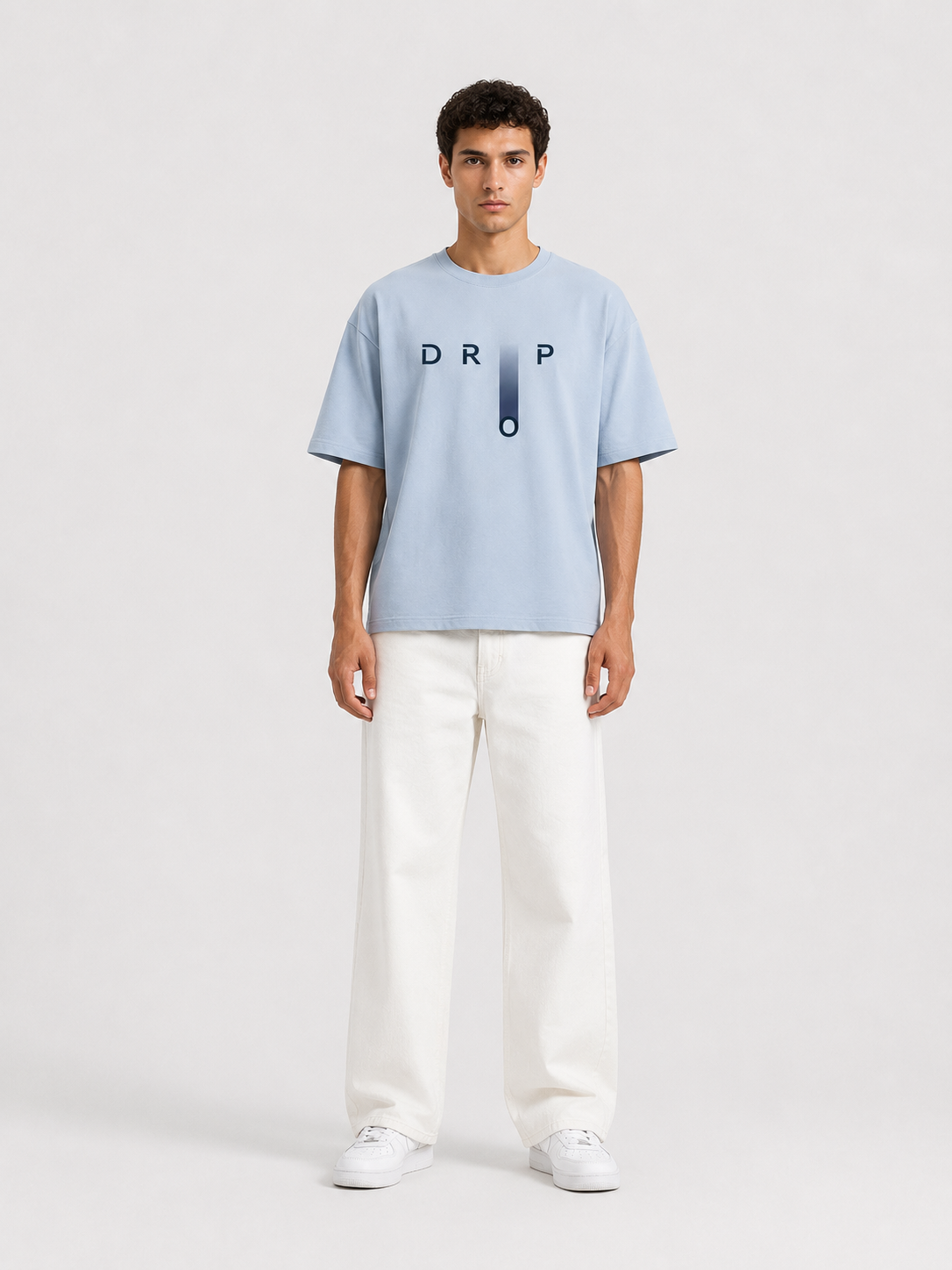 Hustle Fit Drop Tee