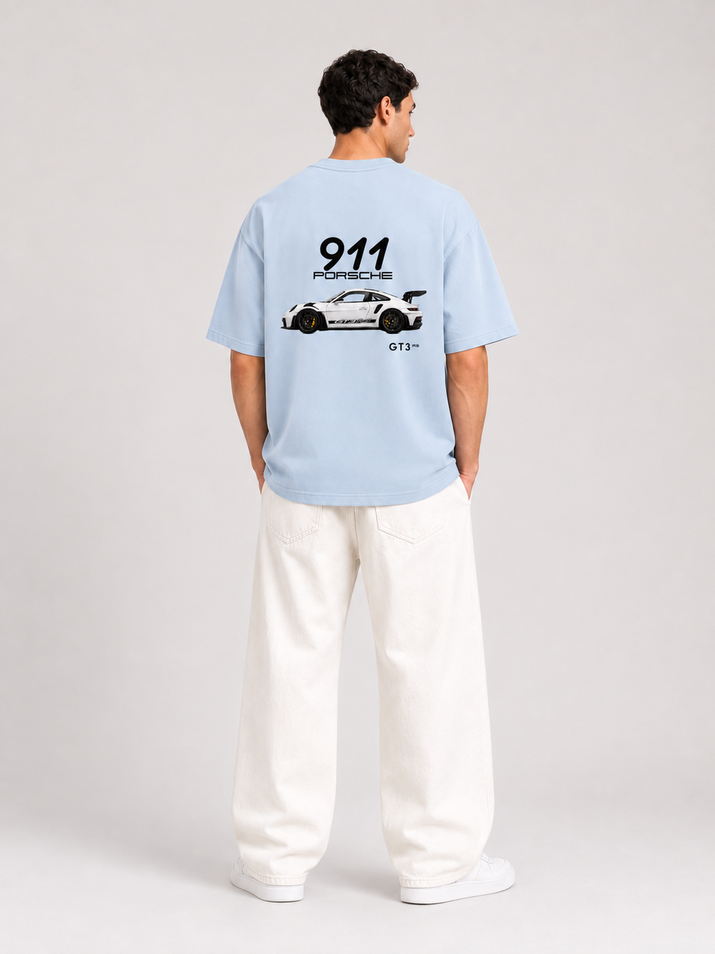 Hustle Fit Sports Car Graphic Tee