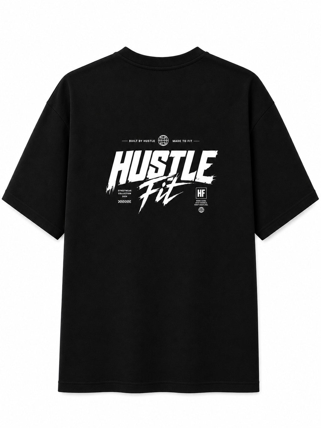 Hustle Fit Signature Oversized Tee