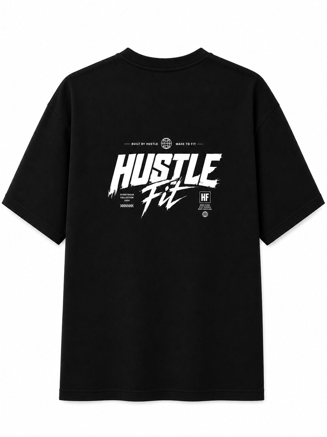 Hustle Fit Signature Oversized Tee